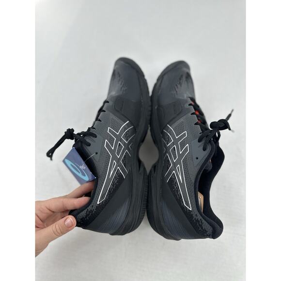 Asics COURT SPEED FF L.E. Sneakers Shoes Mens Sz 13 Black/sunrise 1041A183 main image 9